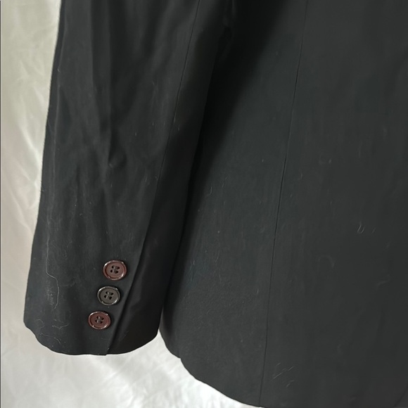 Benetton Classic Black Women's Blazer, size 42 Made in Italy - Picture 6 of 8